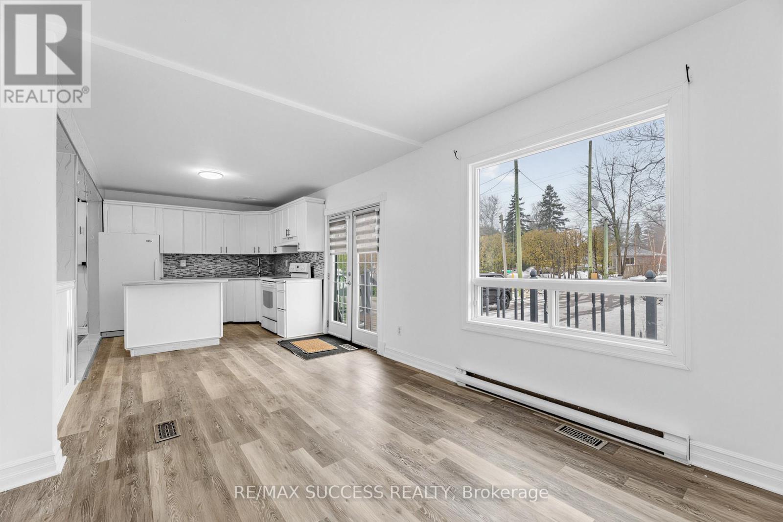 Backyard area in the Innisfil rental